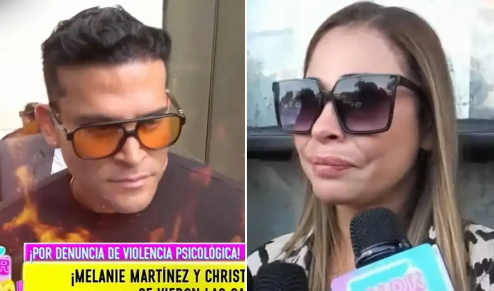 Melanie Martínez llegó a la audiencia acompañada de su hija mayor, fruto de su relación con Christian Domínguez.