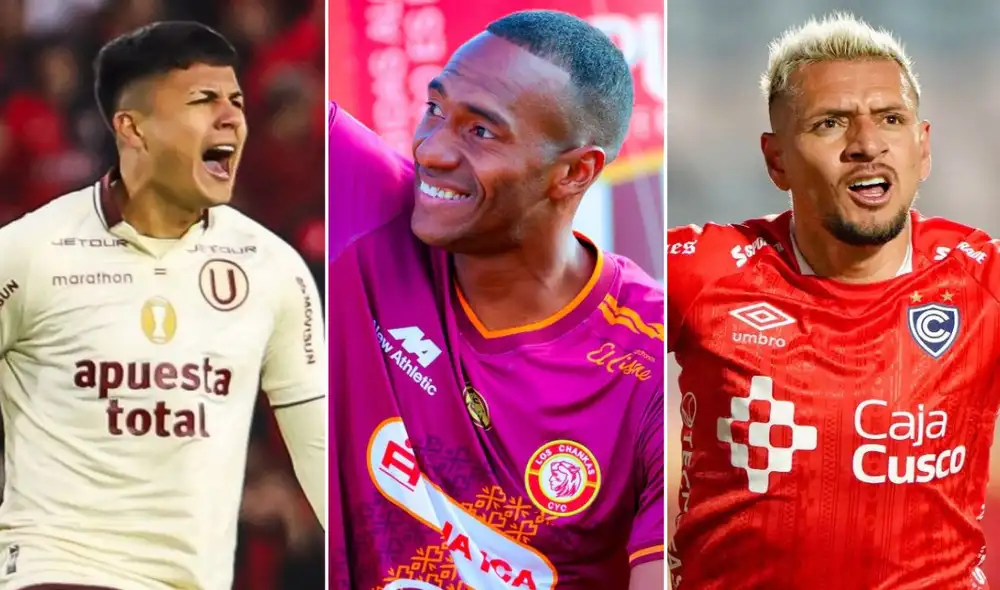 Universitario, Chankas y Cienciano juegan sus partidos pendientes por la fecha 10 del Torneo Apertura. Foto: Liga 1/composición LR