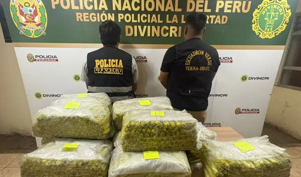 Una adulta mayor fue detenida en Perú con aproximadamente 1.700 cartuchos de dinamita, presuntamente destinados a actividades extorsivas, según la Policía Nacional.