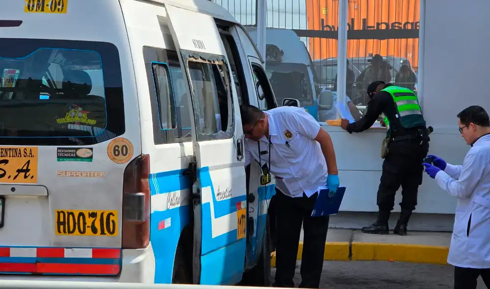 Sicarios balean a chofer y cobrador en el Callao