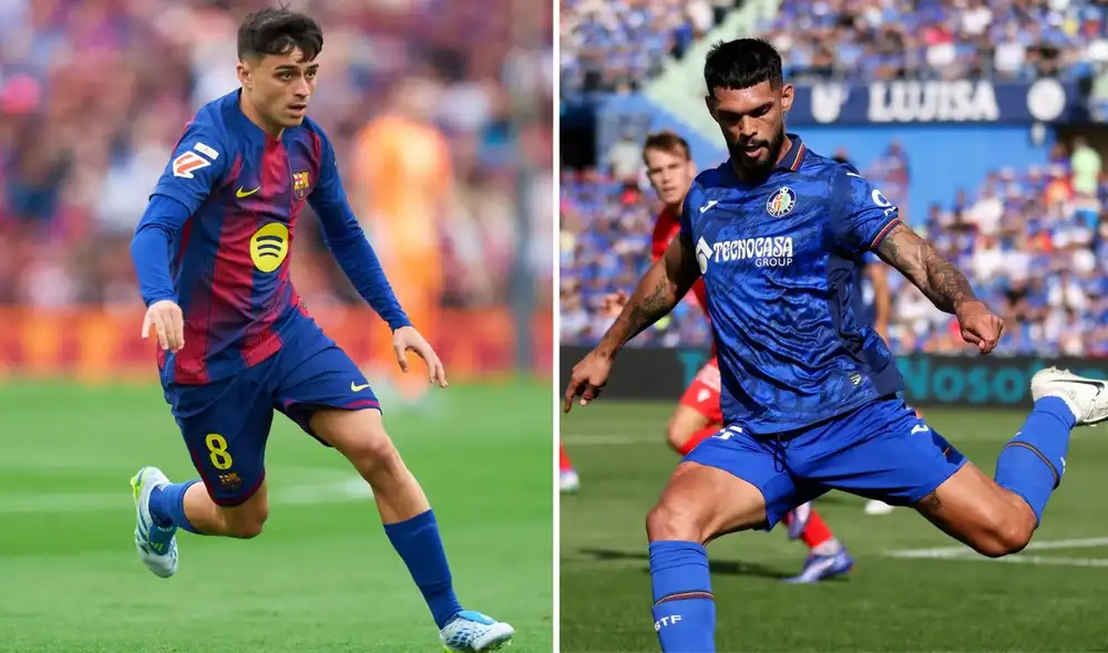 Barcelona y Getafe se enfrentan por la fecha 32 de LaLiga de España. Foto: LaLiga/composición LR