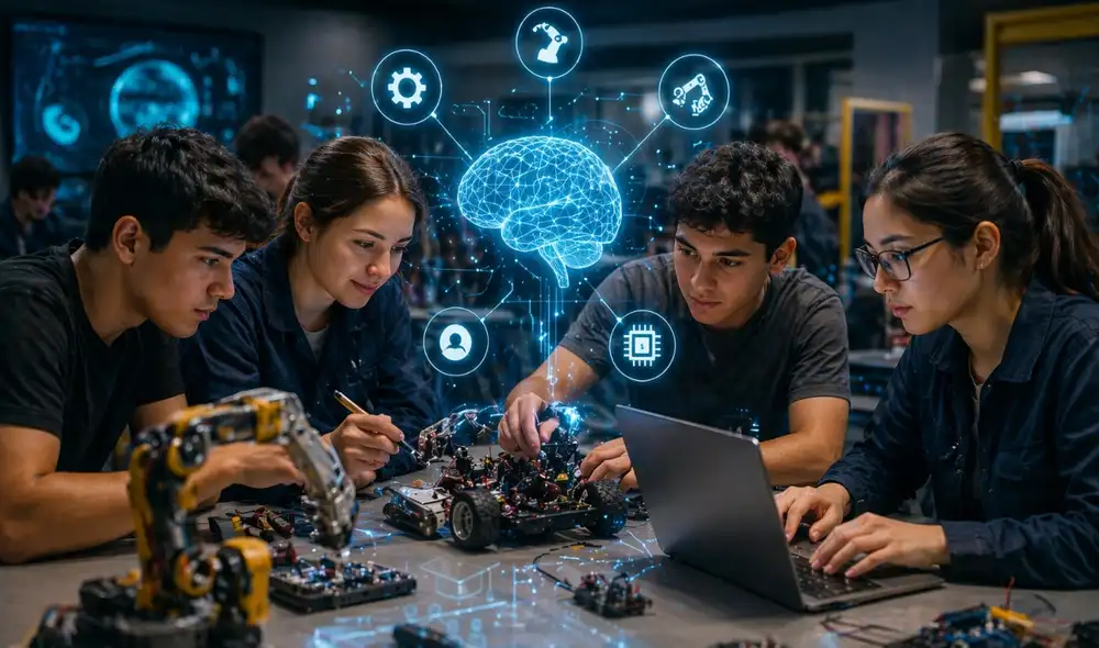 La inteligencia artificial se vuelve clave en el futuro laboral, exigiendo a los jóvenes adquirir nuevas habilidades y destacarse en un entorno cada vez más competitivo.