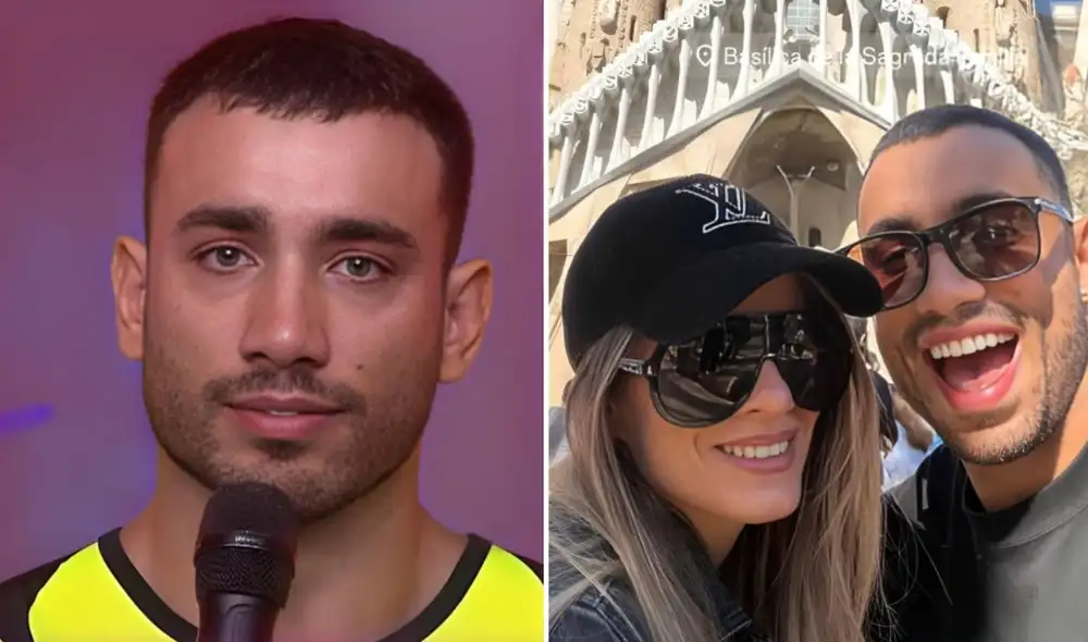 Said Palao viajó con Alejandra Baigorria a España tras ampay en Argentina.