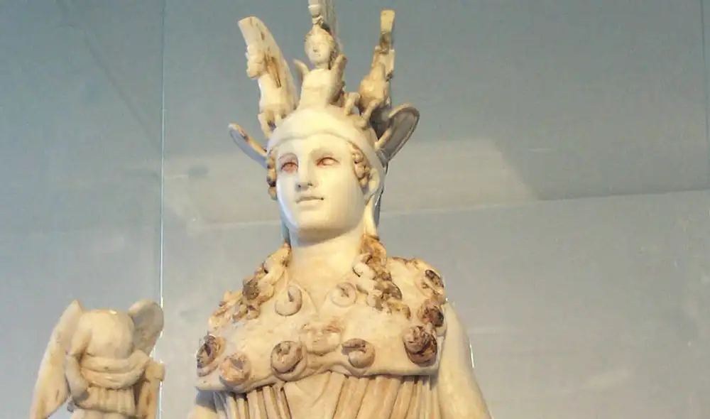 Una estatua de la diosa Atenea fue descubierta en el teatro occidental de Laodicea en Turquía. Foto: Wikimedia