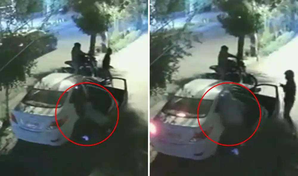 Delincuentes golpearon a la pareja de la empresaria peruana para evitar que interviniera durante el secuestro.