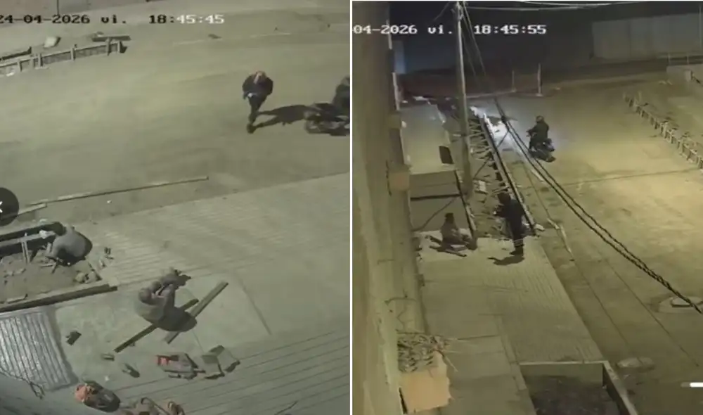 Ataque armado en Carabayllo deja dos heridos durante trabajos de asfaltado