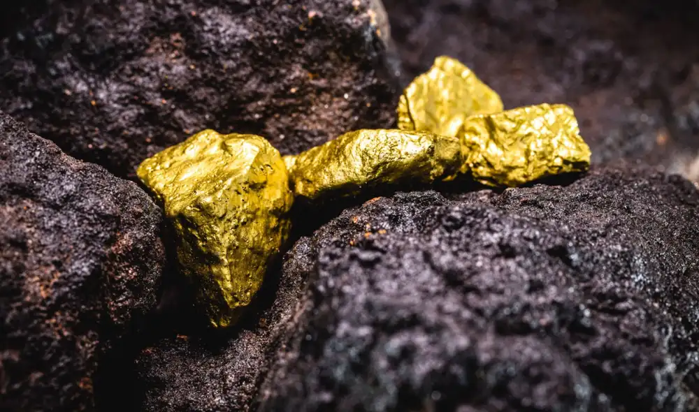 Un estudio revela que el 99% del oro de la Tierra permanece en su núcleo.