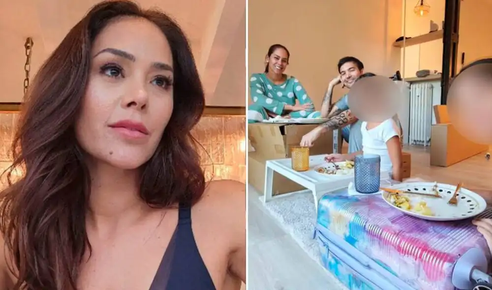 Karen Schwarz y Ezio Oliva recientemente sorprendieron con su nueva vida en España.