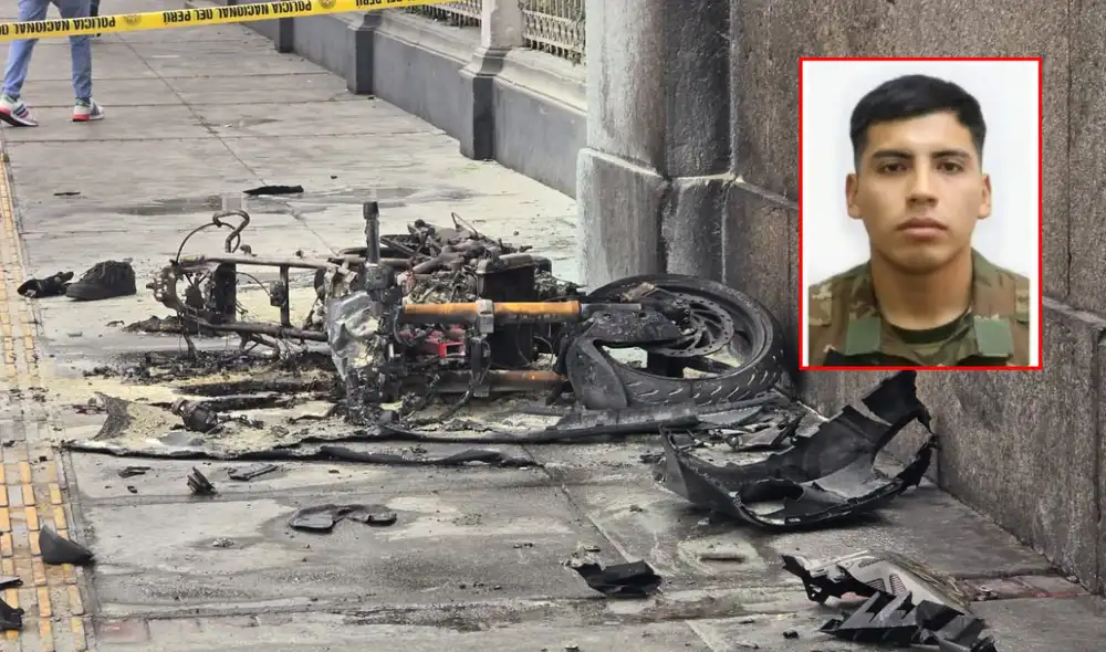 El suboficial de tercera fue identificado como Gerald Alviery Arce Visuña, de 23 años.