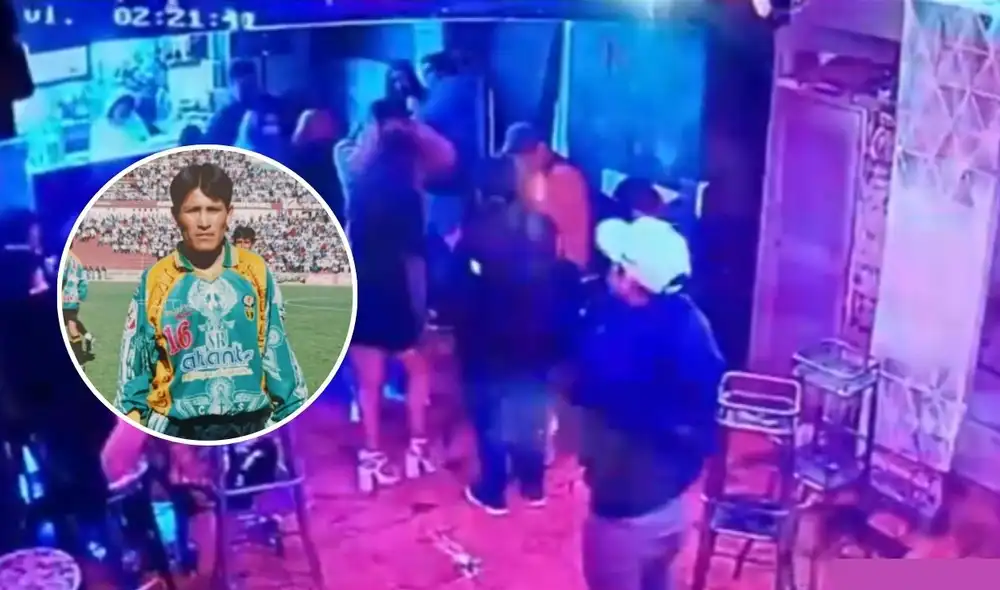 Sicario asesina a exfutbolista en discoteca de Juliaca