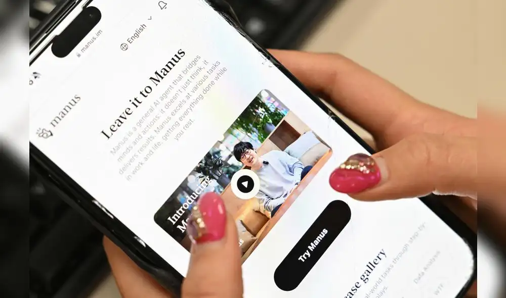 China ordenó cancelar la compra de Manus por Meta, una startup clave de inteligencia artificial. Foto: AFP