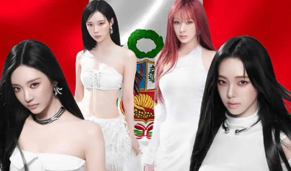 aespa por primera vez en Lima. Foto: composición LR/difusión