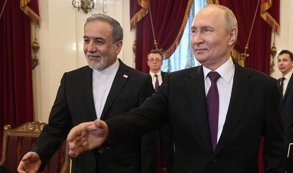 Putin califica los ataques a Irán como una "agresión" y resalta la lucha del pueblo iraní por su soberanía. Foto: AFP