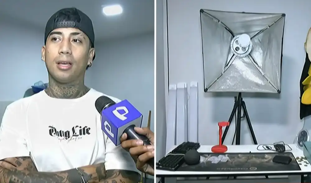 Además de los objetos tecnológicos se llevaron dinero en efectivo que el creador de contenido guardaba en su cuarto.