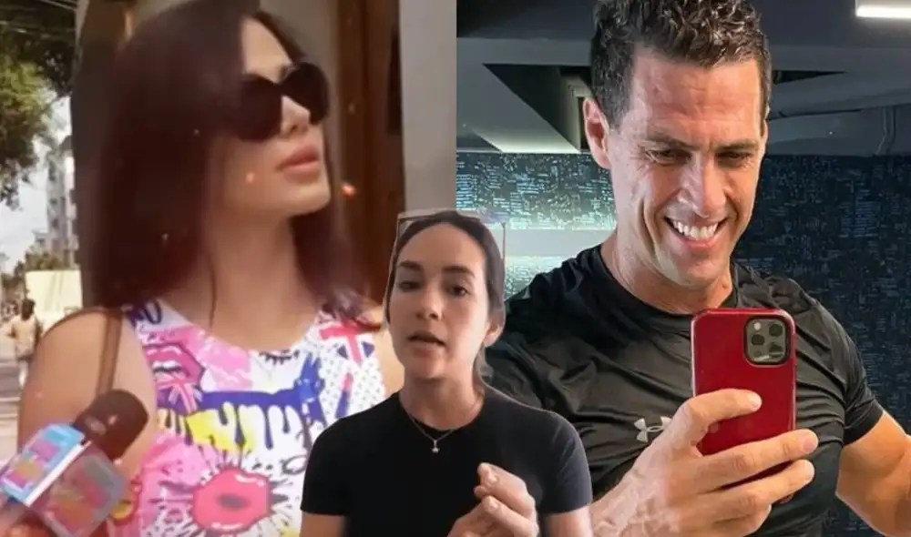 Maju Mantilla estuvo aproximadamente 30 minutos en la oficina de Gustavo Salcedo.