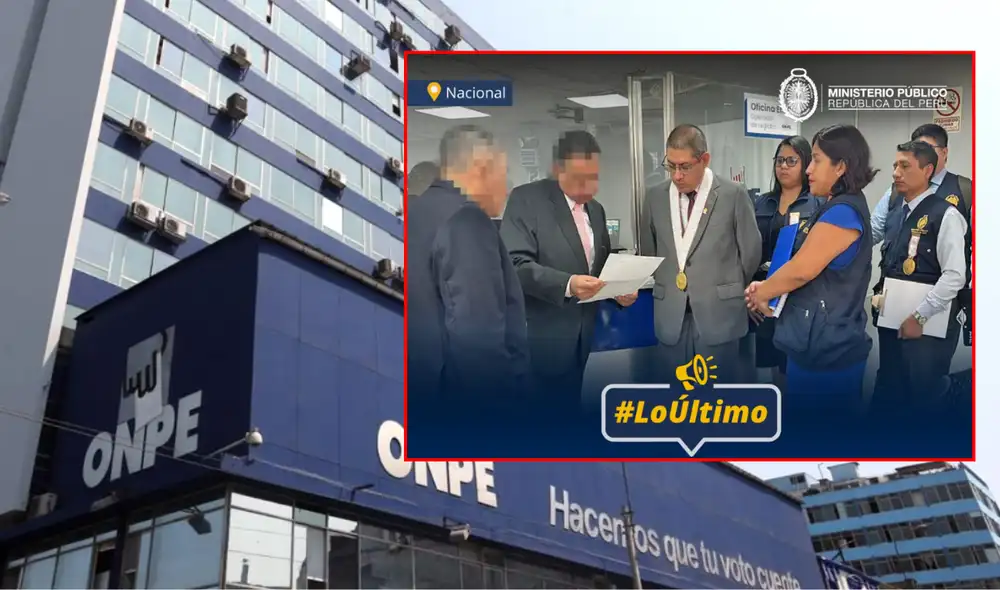 Las diligencias se realizan en la oficina central de la ONPE. Foto: Composición/LR