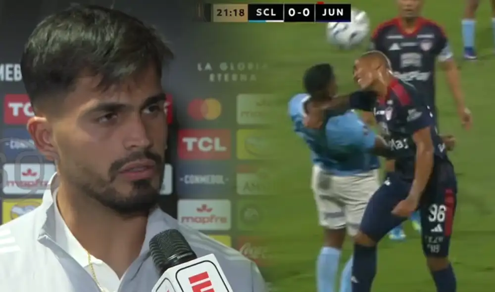 Junior jugó con un futbolista menos desde los 20 minutos del primer tiempo. Foto: composición LR/ESPN