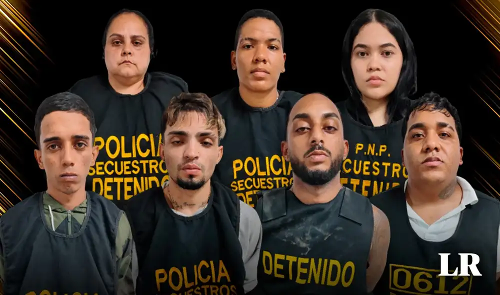 Los Secos de Lima, detenidos por la policía tras la liberación de un empresario secuestrado.