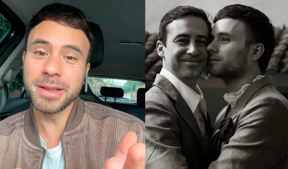 El cantante peruano responde a las críticas en TikTok, asegurando que el amor recibido en su matrimonio ha opacado los comentarios negativos. Fotos: TikTok/Adrián Bello