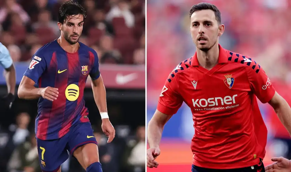 Barcelona y Osasuna se enfrentan por la fecha 34 del fútbol español. Foto: LaLiga/composición LR