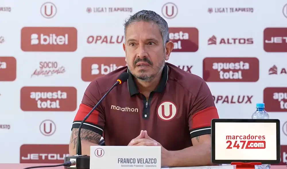 Franco Velazco reemplazó a Jean Ferrari en la administración de Universitario de Deportes. Foto: Universitario