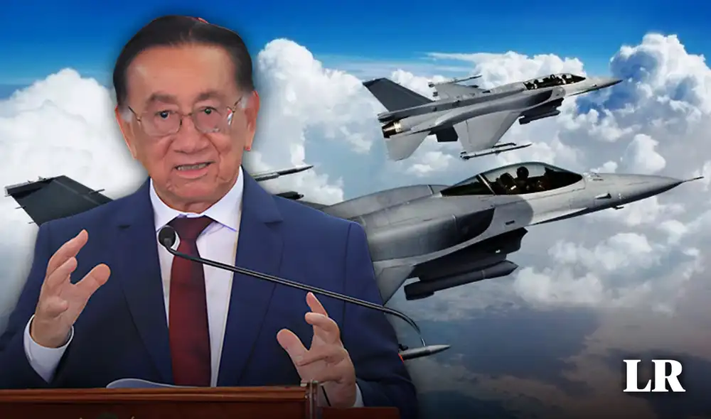 El contrato recién se firmó dos días después que Balcázar anunció su postergación y el mismo día que reiteró que no compraría los F-16 Block 70. Foto: composición LR