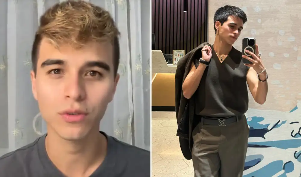Actor Brando Gallesi reveló que sufre de depresión. Foto: composición LR/TikTok