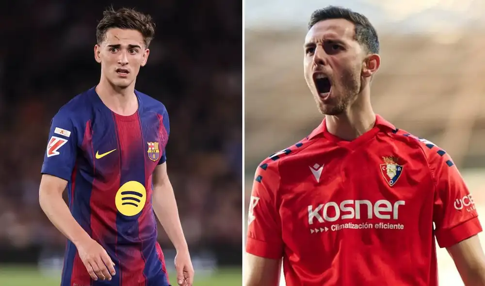 Barcelona y Osasuna se enfrentan por la fecha 34 del campeonato español. Foto: LaLiga/composición LR