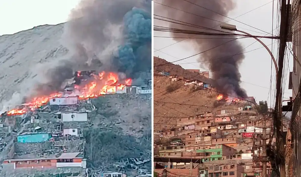 Incendio consume varias viviendas en Independencia