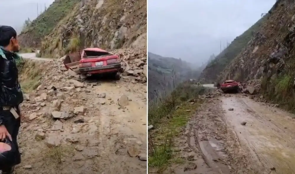 Lluvias intensas provocan huaicos y bloqueos en carreteras de la región