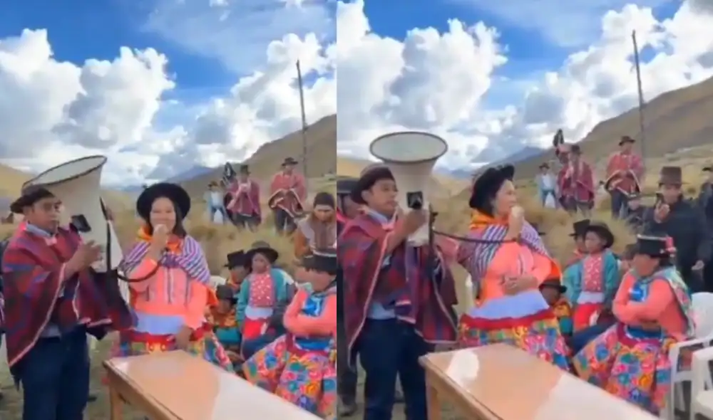 Keiko Fujimori llega de sorpresa a localidad de Ocollo en Ayacucho