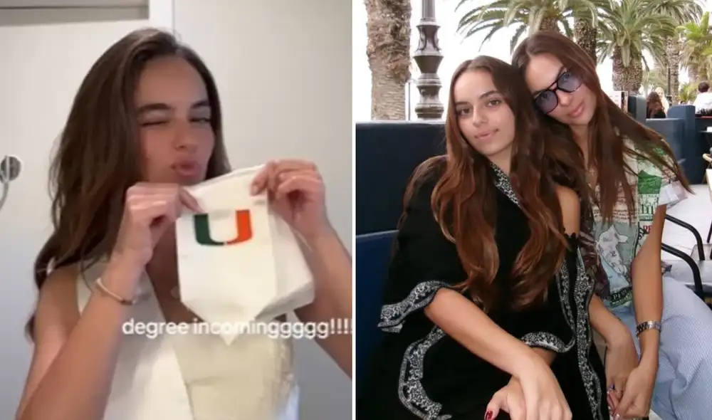 Pese a la distancia que las separan, Camila y Natalie Vértiz llevan una excelente relación de hermanas. Foto: Composición LR/Instagram.