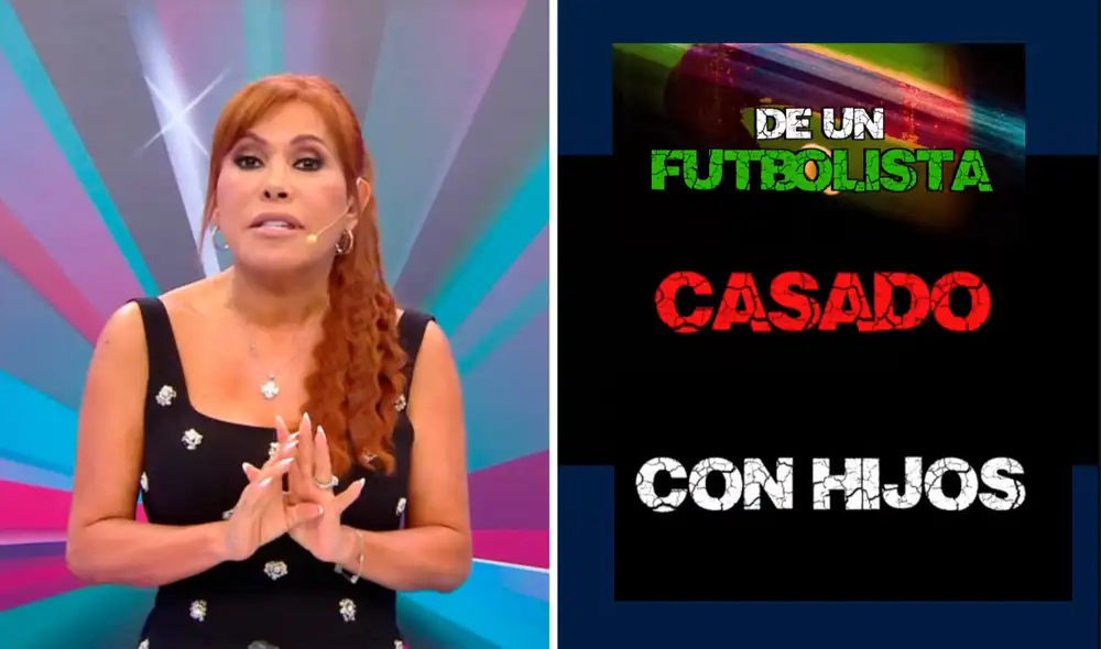 ¡Ampay bomba! Magaly Medina expone la infidelidad de futbolista casado y destapa su modus operandis