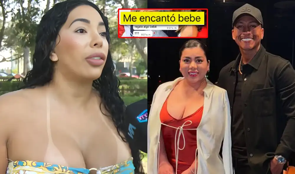 'La Chocolatita', mujer ampayada con Pedro Aquino, advierte a esposa del futbolista: "No soy la única chica"