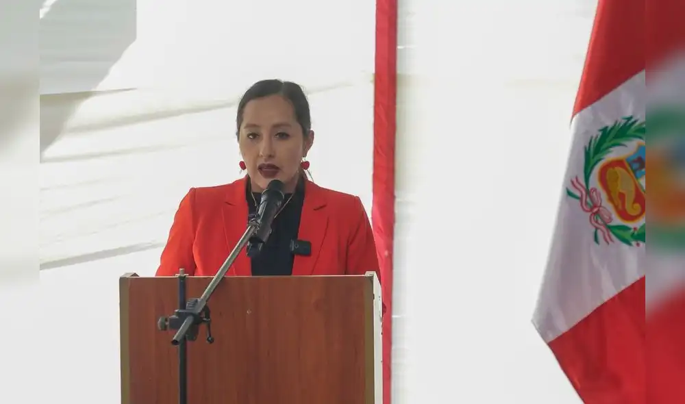 Ministra de la Mujer, Edith Pariona