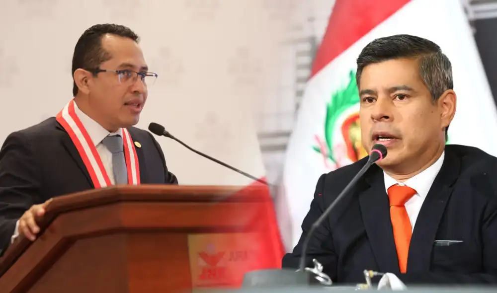 JNE negó reunión entre Roberto Burneo y Luis Galarreta durante viaje a Panamá. Foto: composición LR