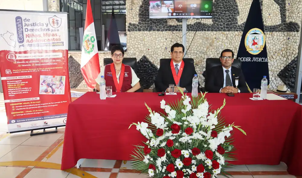 La campaña incluye actividades como el endoso de depósitos por alimentos y la implementación del Expediente Judicial Electrónico. Fuente: Difusión. La campaña incluye actividades como el endoso de depósitos por alimentos y la implementación del Expediente Judicial Electrónico. Fuente: Difusión.