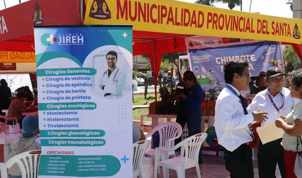 Durante la Feria de Justicia Itinerante en Chimbote, 150 personas recibieron atención y orientación. Fuente: Difusión. Durante la Feria de Justicia Itinerante en Chimbote, 150 personas recibieron atención y orientación. Fuente: Difusión.