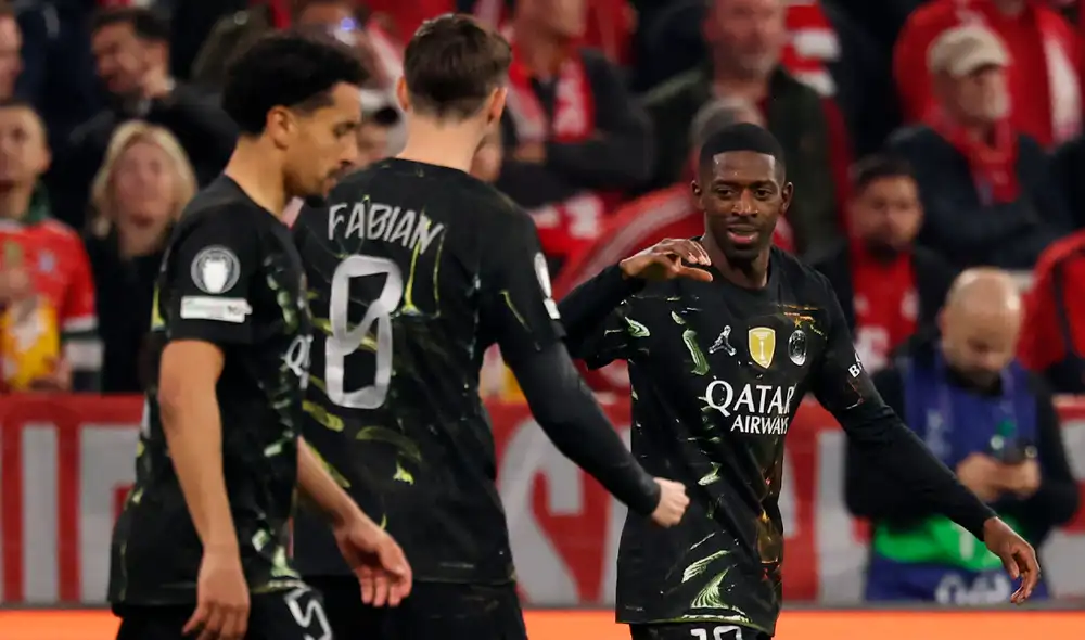 PSG y Bayern Múnich se enfrentaron por tercera ocasión en la Champions League. Foto: AFP
