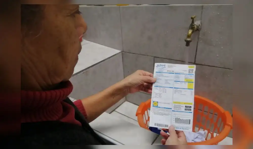 Recibos de agua llegarán con una modificación