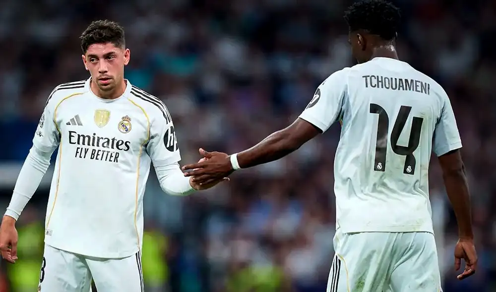 Federico Valverde es uno de los capitanes del Real Madrid. Foto: Twitter
