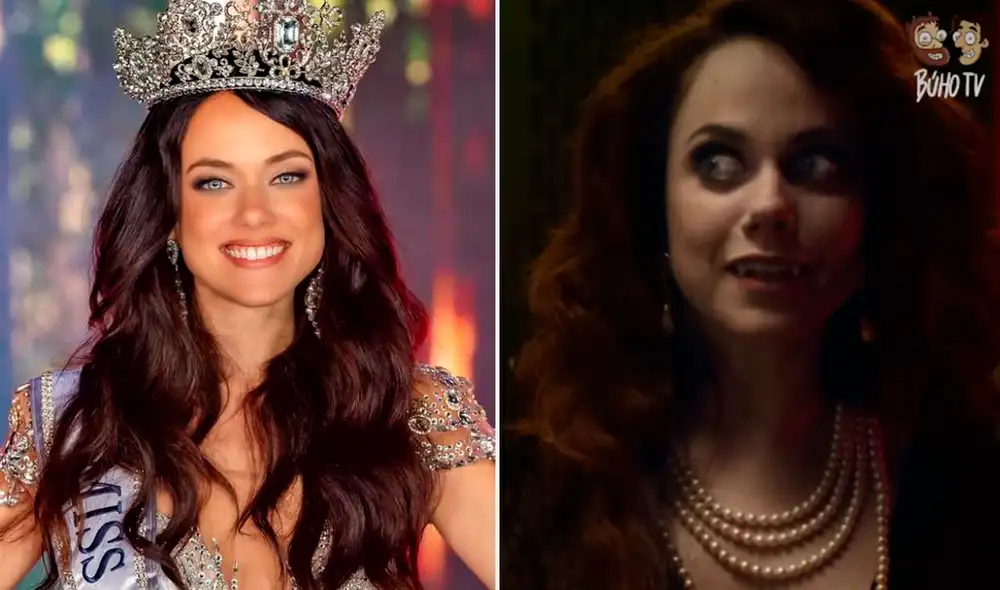 Del Miss Perú a convertirse en una vampira: Karla Bacigalupo debutó como actriz tras dejar los certámenes de belleza