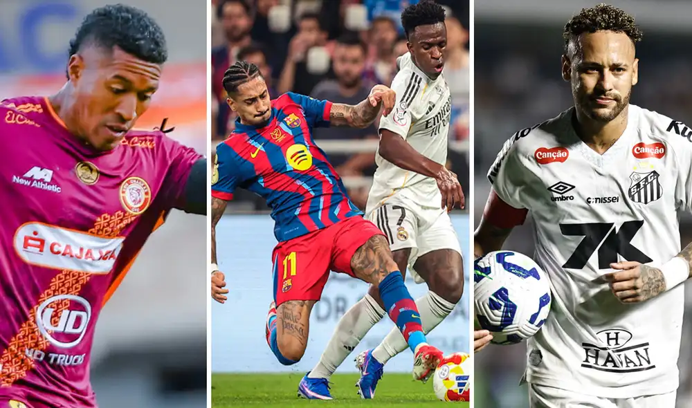 Programación de los partidos de hoy, domingo 10 de mayo. Foto: Los Chankas/AFP/Santos FC