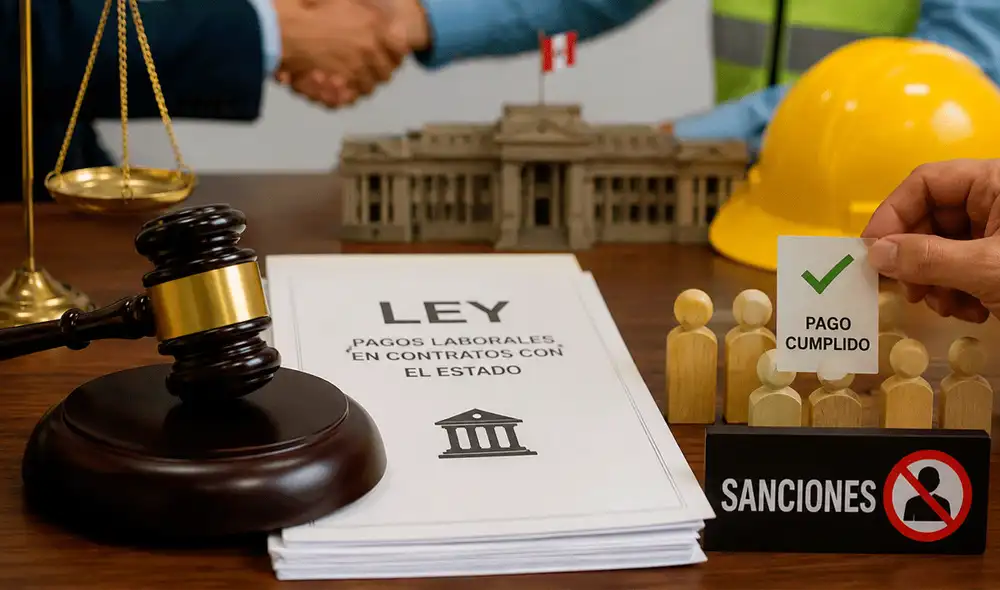 Proyecto de ley busca garantizar pago oportuno de remuneraciones en contratos con recursos públicos.