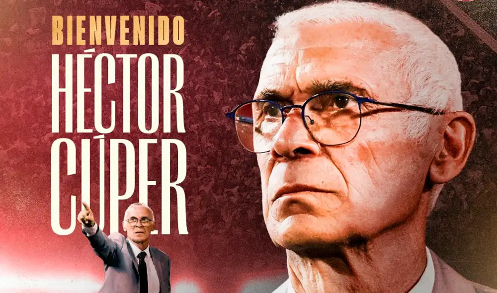 Anuncio de Universitario sobre Héctor Cúper. Foto: Universitario