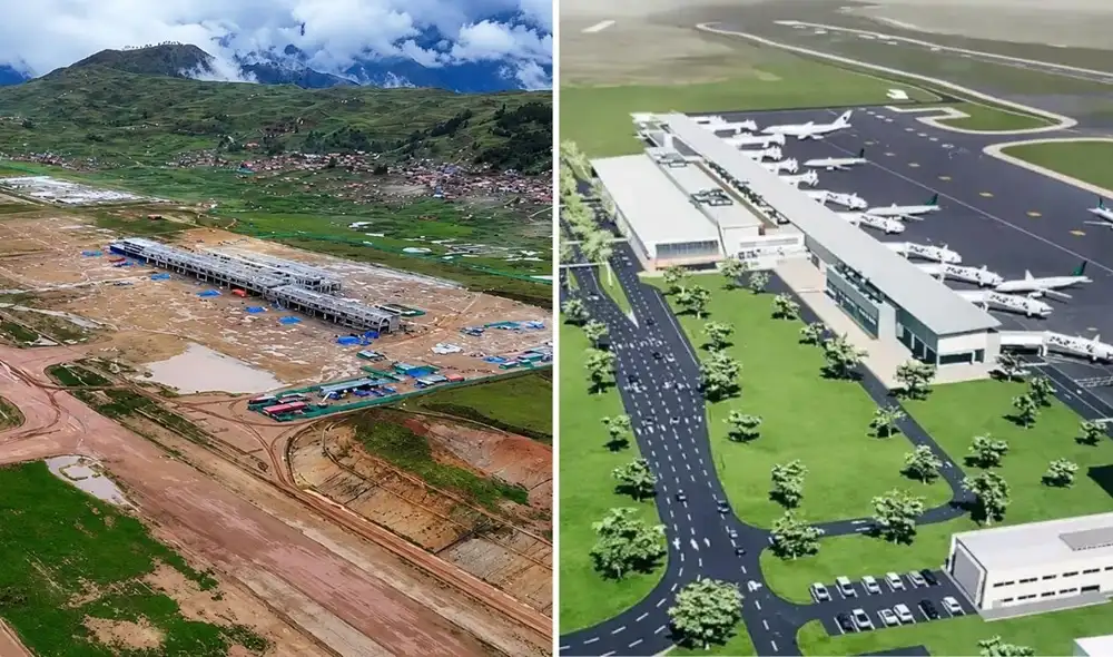 La Contraloría General advierte sobre posibles retrasos y aumento de costos en el Aeropuerto Internacional de Chinchero, considerando una extensión de entrega hasta diciembre de 2028.