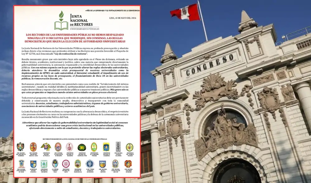 Universidades rechazan Proyecto de Ley que habilita la reelección de rectores y vicerrectores. Universidades rechazan Proyecto de Ley que habilita la reelección de rectores y vicerrectores.