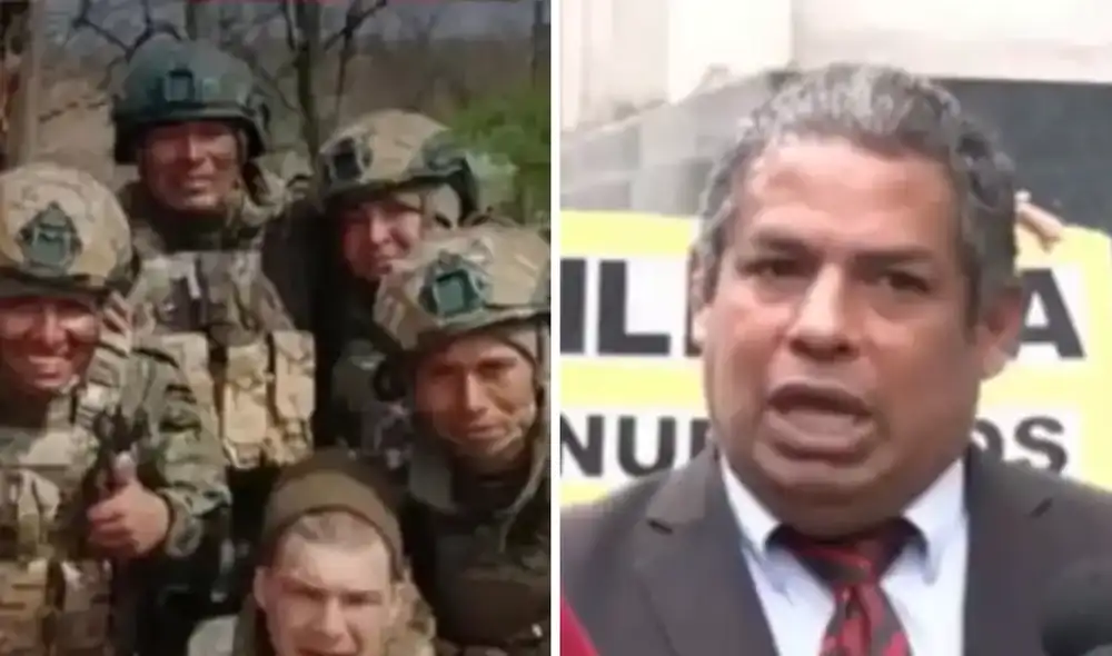 Peruanos terminaron en la guerra de Rusia contra Ucrania Peruanos terminaron en la guerra de Rusia contra Ucrania