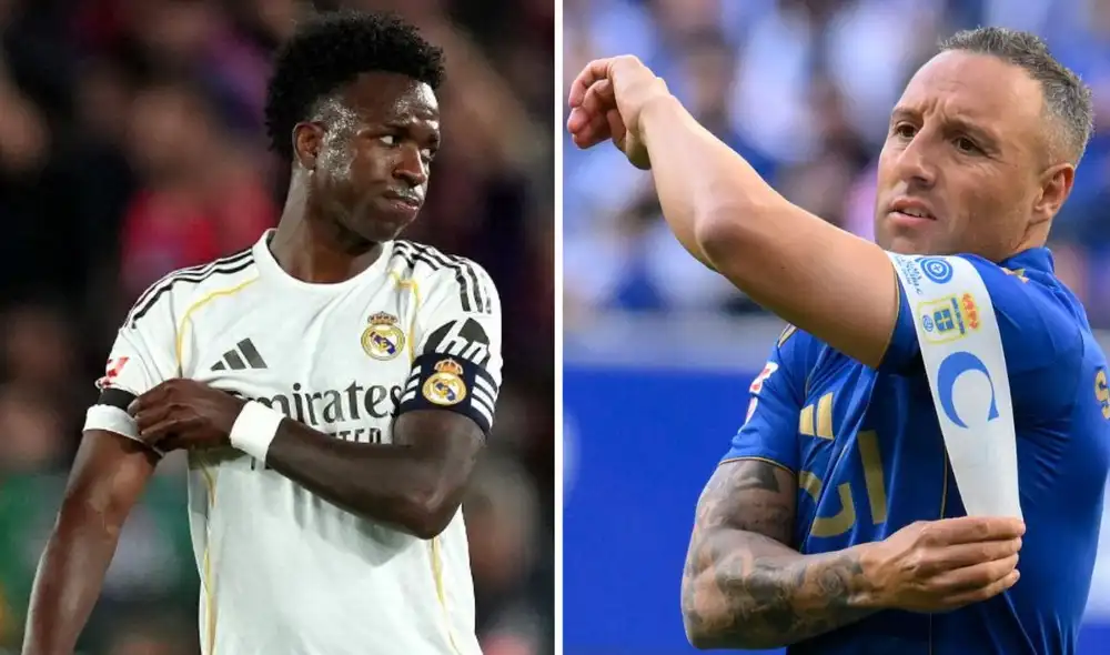 Real Madrid y Real Oviedo se enfrentan en LaLiga de España. Foto: LaLiga/composición LR