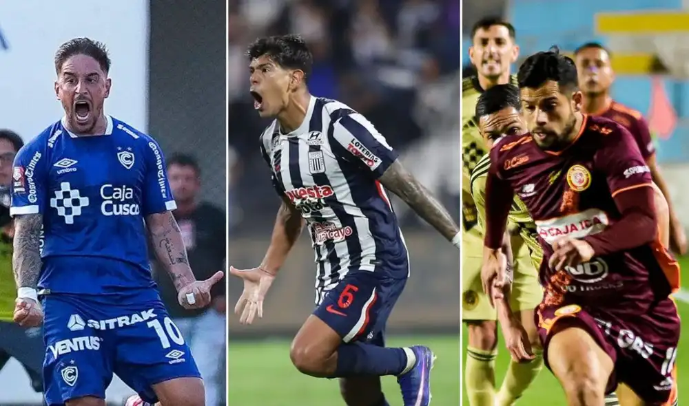Alianza Lima, Cienciano y Los Chankas luchan por el primer lugar del Torneo Apertura 2026. Foto: Liga 1/composición LR